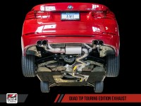 Exhaust AWE BMW 328i F30/F31 Cat-back Touring Edition - 3010-22022 | 3010-23022 | 3010-42042 | 3010-43036 + 3015-11014